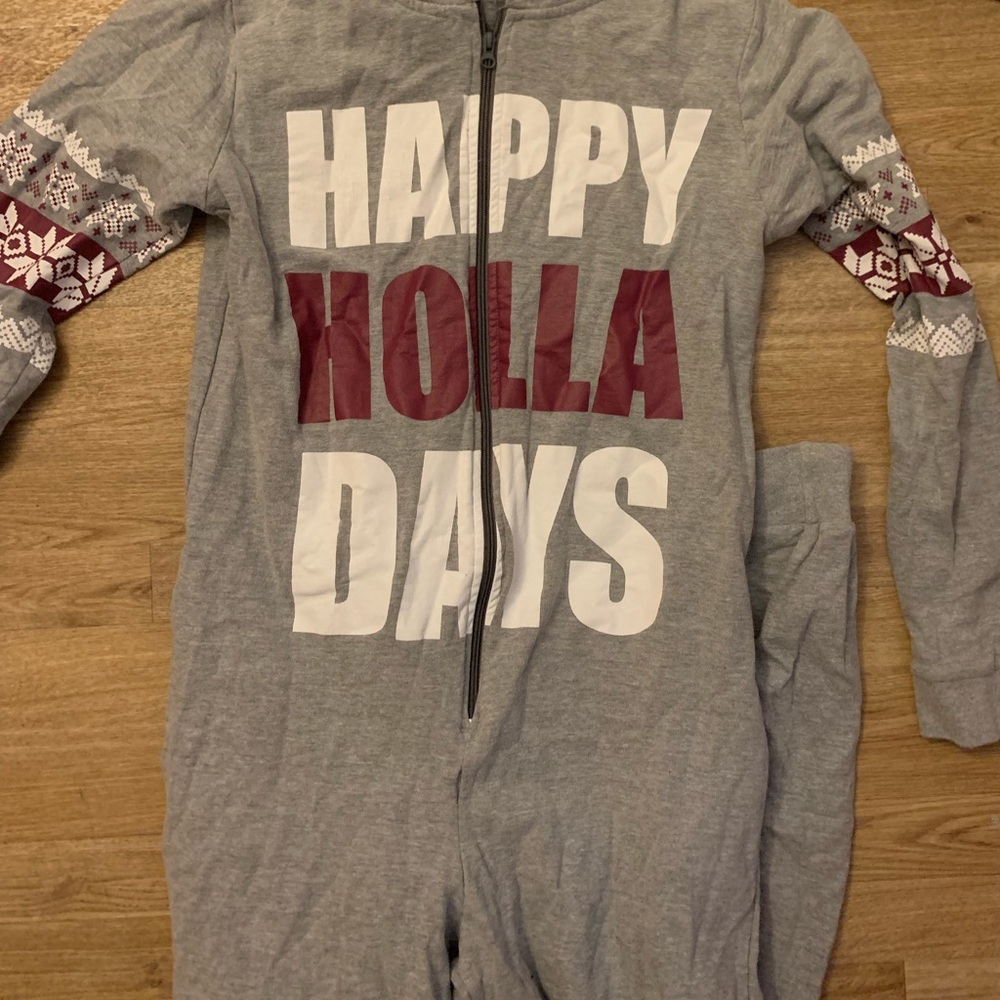 HAPPY HOLLA DAYS ONESIE